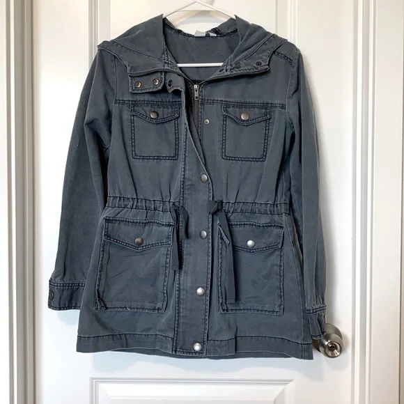 Nordstrom Bp Utility Jacket BP Nordstrom Blue-Gray Utility Jacket